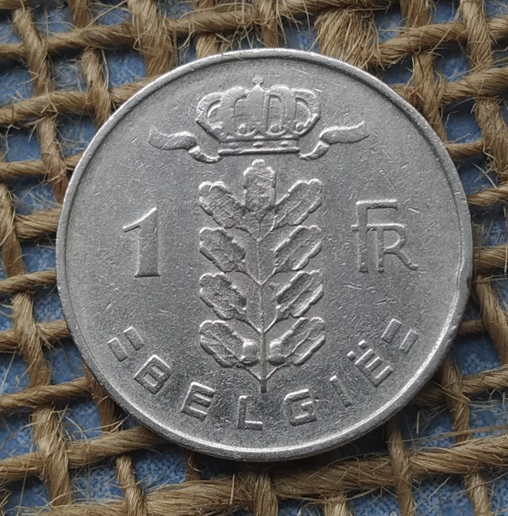 1 франк 1951 року. Бельгiя