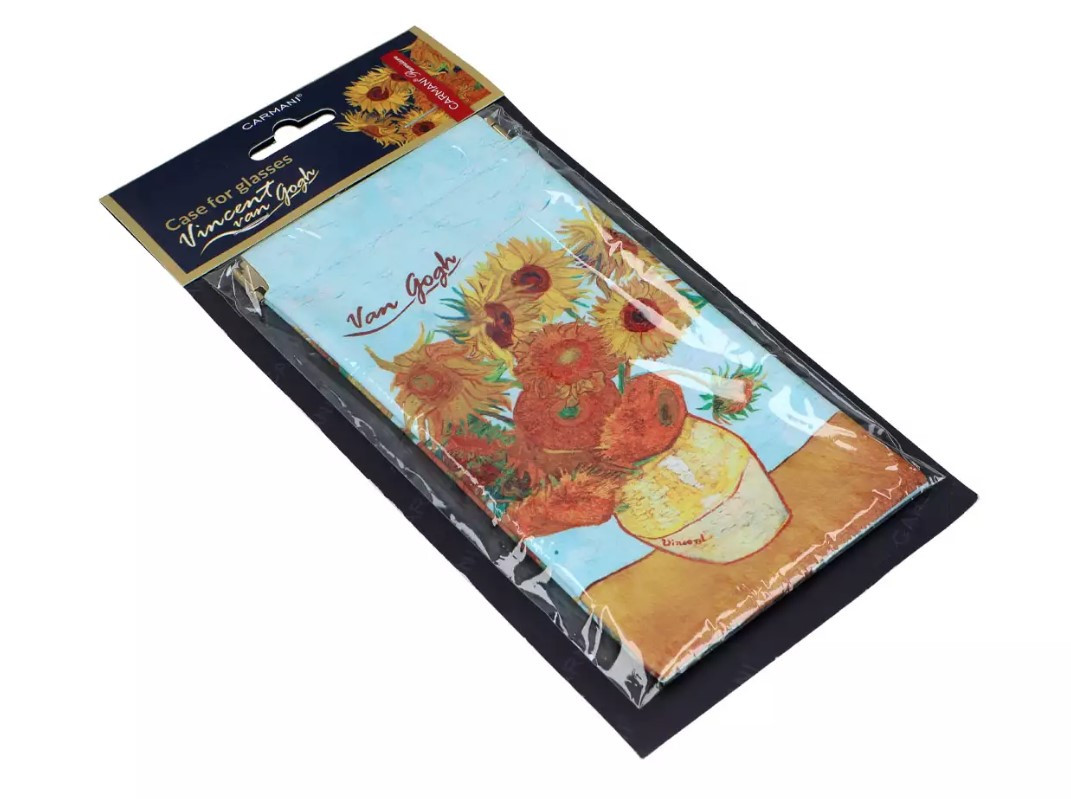 Футляр для окулярів Carmani Соняхи В. ван Гог, 9х18 см (021-8301)