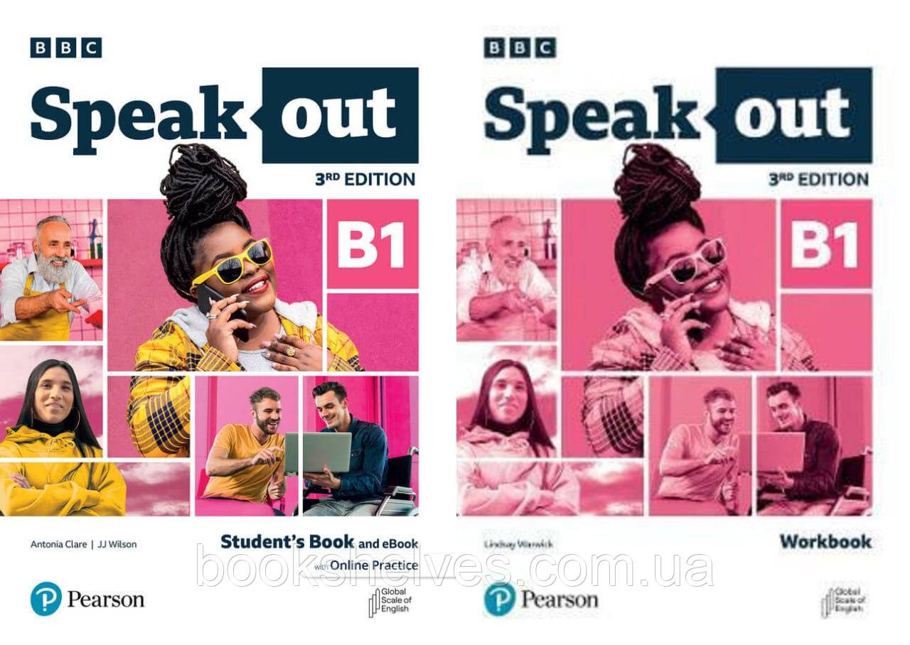 Підручник та робочий зошит Speakout 3rd Edition B1 Student's Book with Online Practice + workbook