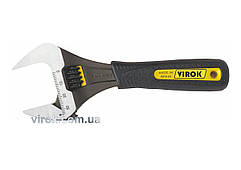 Ключ розвідний TM VIROK 6" l= 150 мм, розкриття - 34 мм