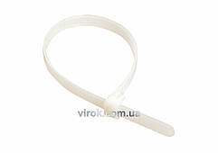Хомут стяжний нейлоновий білий 150х3,6 100 шт  [200]