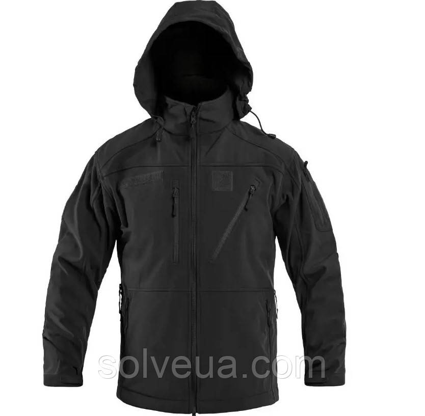 Тактична куртка Mil-Tec SCU 14 Softshell - Black (10864002) - L solve