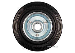 Колесо з чорної гуми VOREL; Ø= 200 мм, b= 44 мм, навантаж.- 150 кг [12]