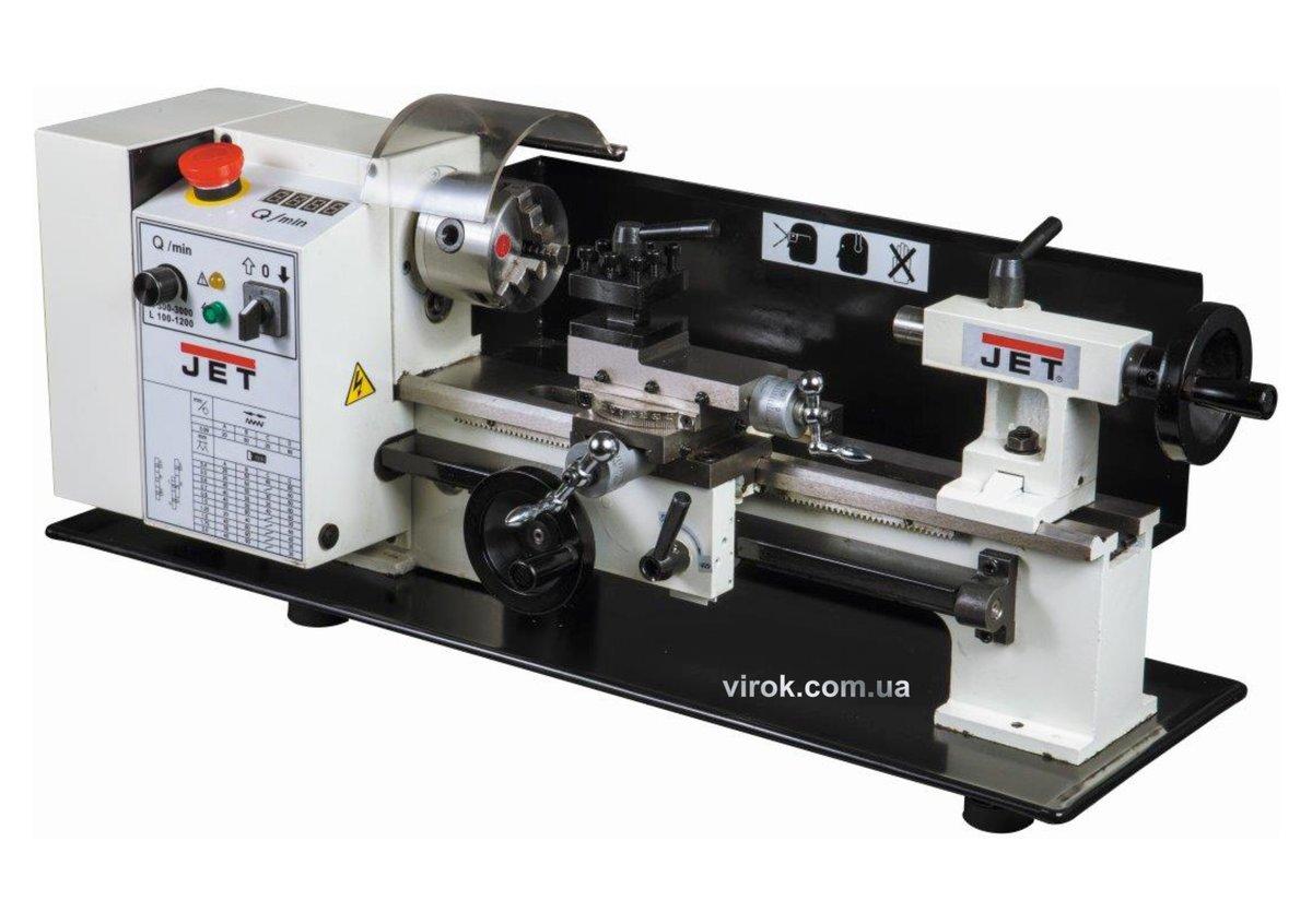 Токарний верстат по металу JET BD-7 : 230 В, 0,37 кВт. зона Ø= 180/ 110 мм- стани/супор