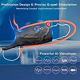 Насадка з вібрацією на пінис і мошонку Ultimate Couples Cage USB, фото 3