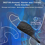 Насадка з вібрацією на пінис і мошонку Ultimate Couples Cage USB, фото 2