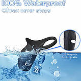 Насадка з вібрацією на пінис і мошонку Ultimate Couples Cage USB, фото 7