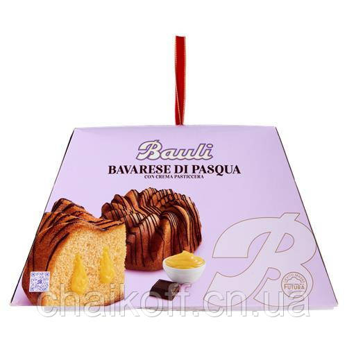 Панетоне Великодні Пасеттоне Bauli Bavarese di Pasqua 700 г (Італія)