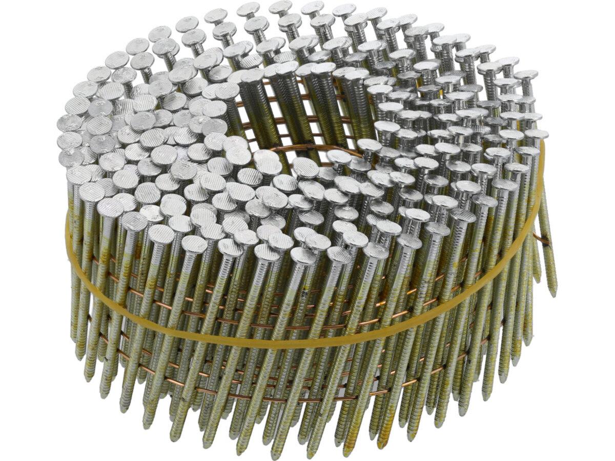 Цвяхи барабанні до пневматичного пістолета VOREL: L=50мм, Ø=2.1мм, кут 15-16˚,5400шт. (YT-09212) [1]