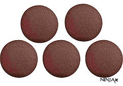 Круг шліфувальний самозачепний NINJA : Ø125 мм. Р36. універсальний Уп. 5 шт. [100]