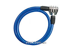 Замок велосипедний VOREL : L= 8 мм Х 650 мм [12/120]