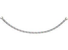 Шланг водопровідний з опліткою з нерж сталі FALA l= 600мм, Ø= 8/12, з'єднання F-1/2" х F-1/2" 1 МПа