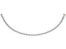 Шланг водопровідний з опліткою з нерж сталі FALA l= 800мм, Ø= 8/12, з'єднання F-1/2" х F-3/8" 1 МПа