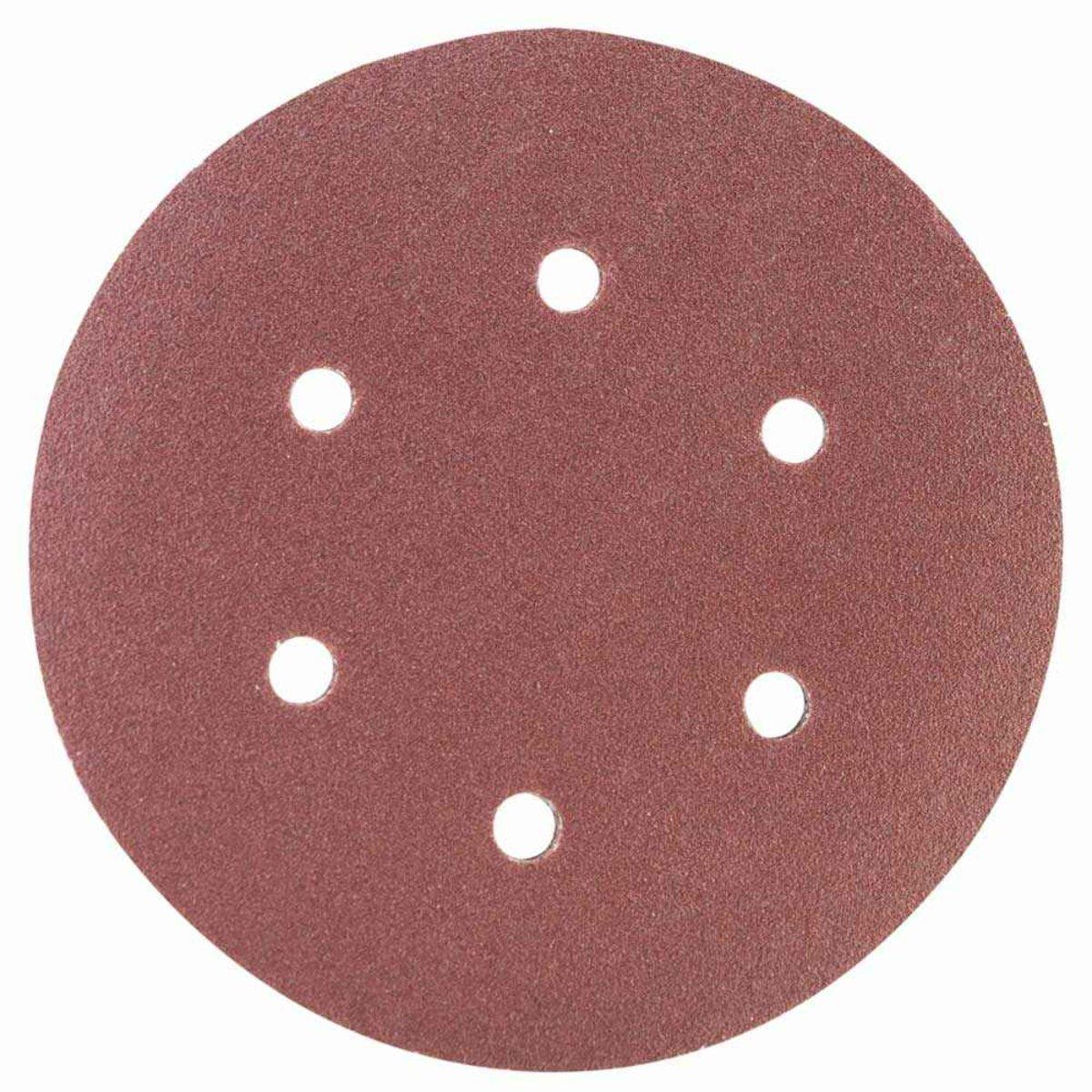 Круг шліфувальний самозачепний 6 отворів NINJA : Ø150 мм. Р60. універсальний Уп. 5 шт. [50]