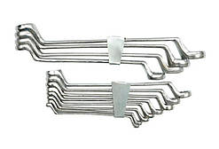 Ключі накидні вигнуті VOREL М 6-32 мм, компл. 12 шт [2/8]