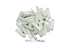 Клині для плитки VOREL: 37х7 мм, пак. 50 шт.  [100]