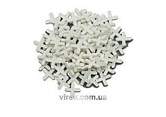 Хрестики для плитки VOREL: 2 мм. 200 (Уп/Шт.) [100]