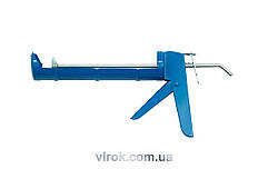 Пістолет напівтрубовидний VOREL для силікону : L= 230 мм [20/40]