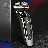Гладке гоління одним рухом – бездротова електробритва MIGUAN для справжніх чоловіків!, фото 6