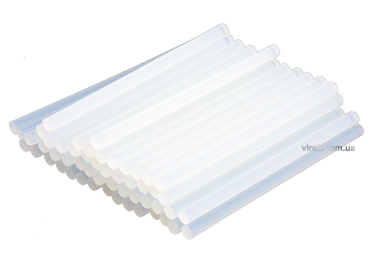 Стержні клейові YATO Ø=11,2 х 200 мм,  прозорі. уп. 50 шт. (1 кг) [20]