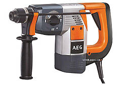 Перфоратор мережевий SDS+ AEG: 750 Вт, 3.4 Дж, 4200 уд/хв, Ø≤ 30 мм (бетон) + кейс DW