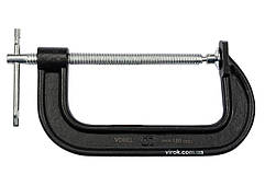 Струбцина з гвинтовим затиском "G" подібна VOREL; l= 150 мм [18]