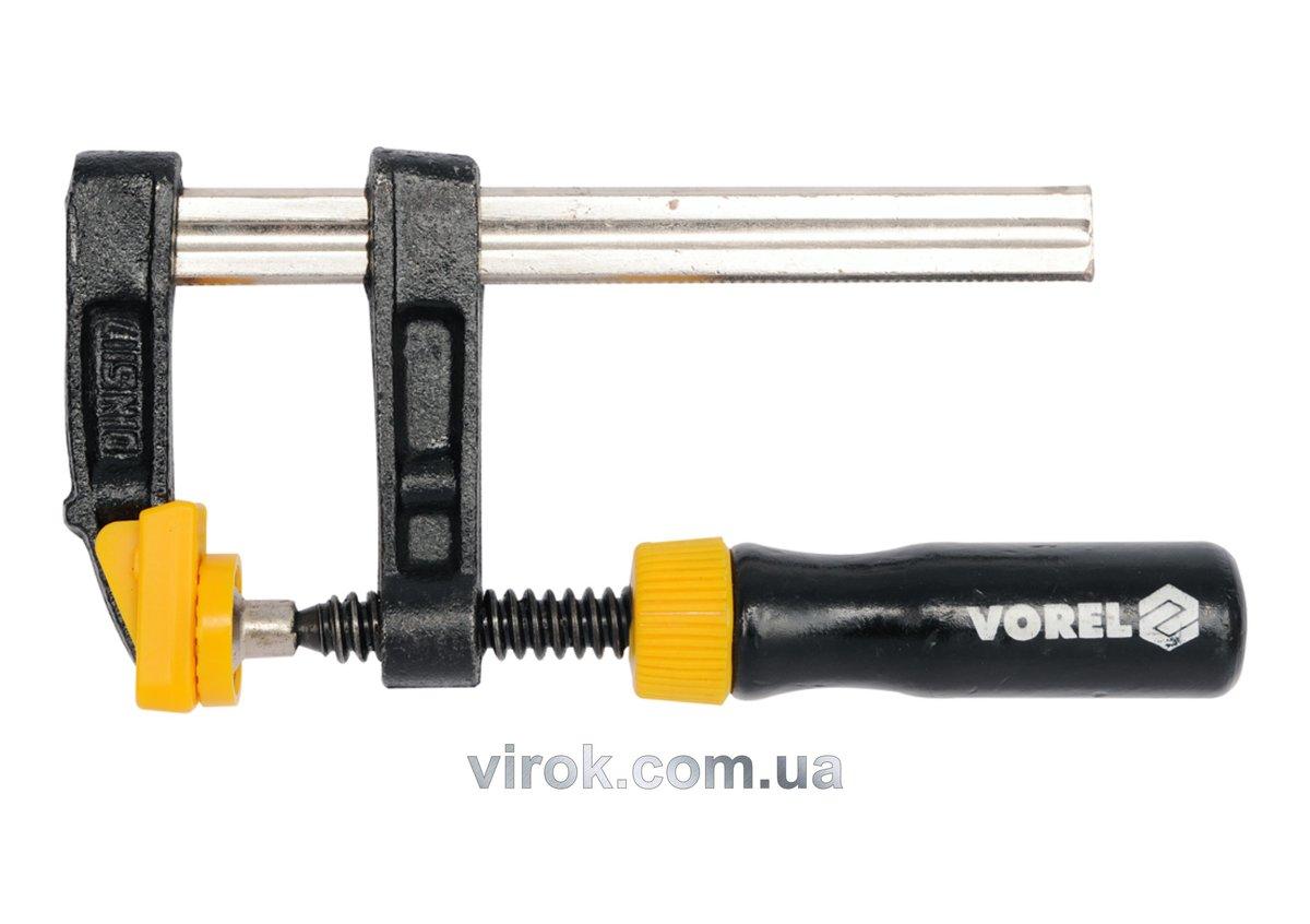 Струбцина VOREL TUV/GS, 80 мм x 200 мм [10/30]