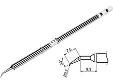 Наконечник для точкової пайки з вклад грілкою YATO заг. l= 155мм, наконеч 7,5+9,3х0,2 мм, тип T12-JL