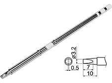 Наконечник для точкової пайки з вклад грілкою YATO заг. l= 149мм, наконеч 7х 3,2х0,5 мм, тип T12-D32