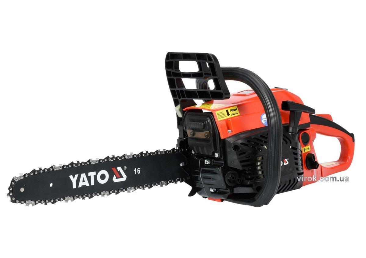 Бензопила ланцюгова YATO; 45,1 см³, 1,8 кВт, шина- 36 см [1/24]