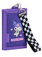 Гаманець Kite Kuromi HK25-598-2  12,7х8,5х1  фіолетовий
