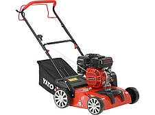 Аератор/Скарифікатор бензиновий YATO: 3,5кВт, шир- 38см, глиб- 8-12мм, збір.- 40 л