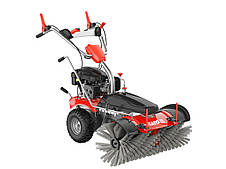 Підмітальна машина бензинова YATO: двигун- 3,5 кВт, зона підмітання- 1 м, швидкість- 0,7- 1,2 м/с