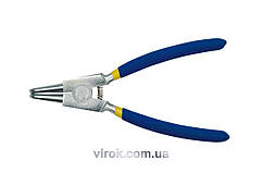 Знімач стопорних кілець VOREL вигнутий, L= 180 мм (Розжим) [6/60]