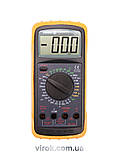 Мультиметр для вимірювання електричних параметрів VOREL : цифровий, висота цифр- 25 мм [20]