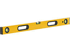 Рівень алюмінієвий VOREL : L= 150 cм, 3 капсули, 2 ручки [15/30]