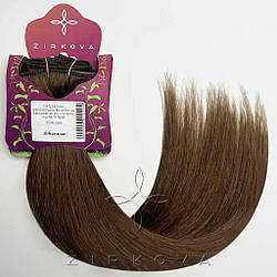 Натуральне Європейське Волосся на Заколках 40 см 110 грам, Русявий №08
