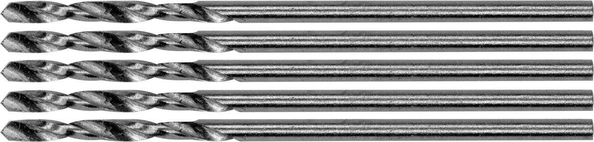 Свердло по металу PREMIUM YATO: HSS 4241 до нержав. і високолегов. сталі,литва, Ø=2.0х50мм, 5шт[100]