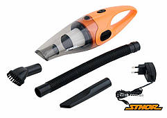 Порохотяг автомобільний акумул. STHOR: Li-Ion 7.4 В, 2АГод, 80Вт,роб.час-20хв, фільтр HEPA+сумка[20]