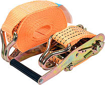 Пас для кріплення багажу з тріщаткою VOREL : сила натягу- 2000/4000 daN, 6 м х 50 мм [6]