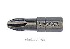 Насадка викруткова YATO : "Philips" PН3 x 25 мм. HEX 1/4". 10 (Уп/Шт.) [25/200]