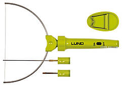 Термоніж до пінопласту мережевий LUND : P= 9 Вт, з 3 різальними насадками [20]