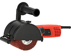 Шліфувально-браширувальна машинка по мет/дерYATO 230 В1300Вт,1100-3200 об/хв Ø=120 х 100 мм(коротка)