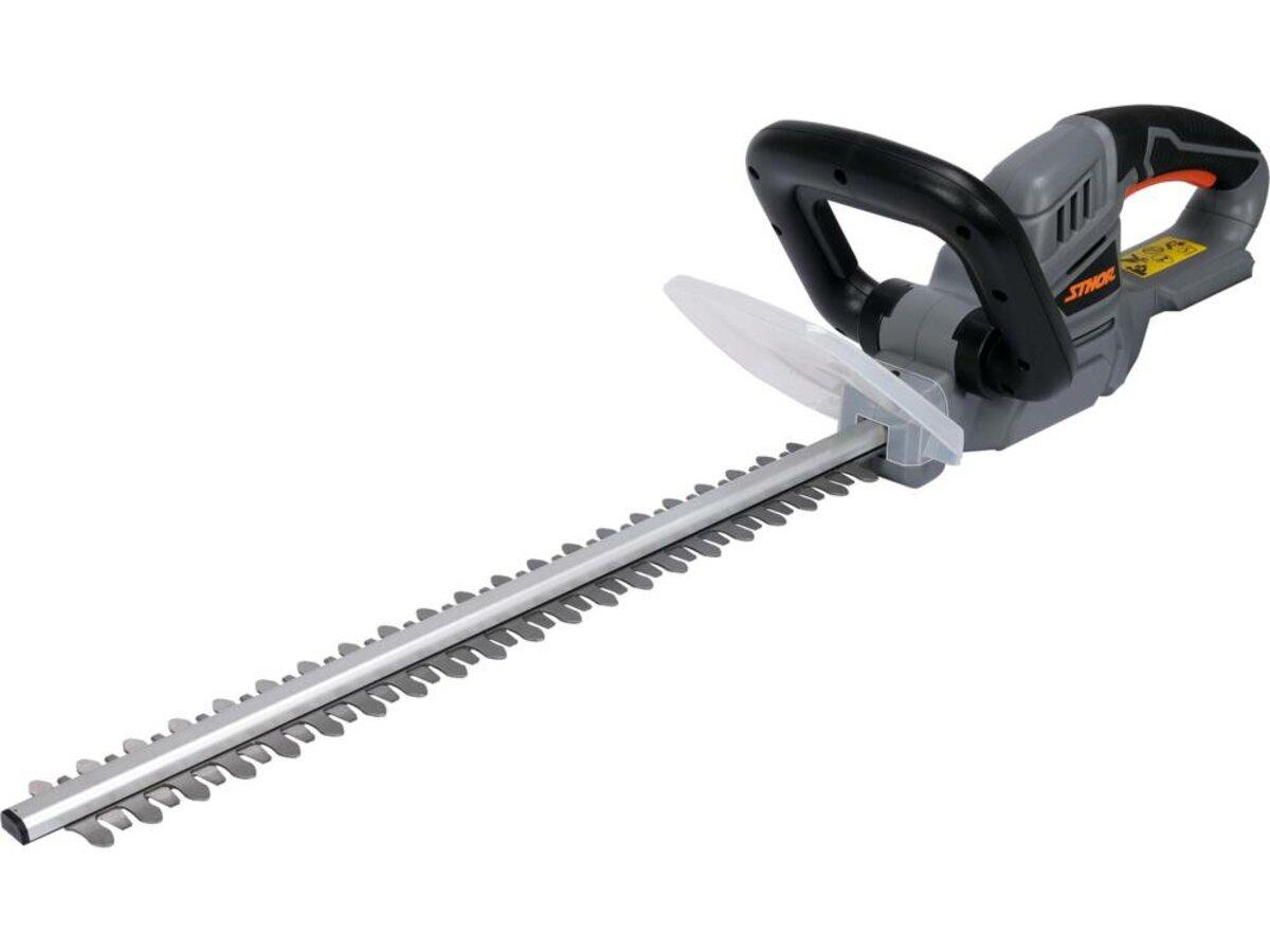 Кущоріз акумуляторний STHOR Li-Ion 20 В, обрізні леза l=45 см, до гілок Ø≤ 14 мм (БЕЗ АКУМУЛЯТОРА)