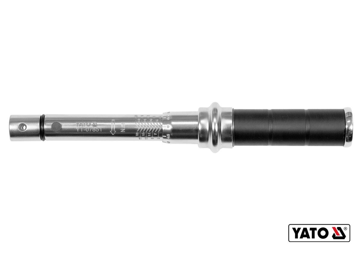 Ручка для динамічного ключа YATO: 9-12 мм, F = 4-20 Нм, l = 262-280 мм, без головки (DW)