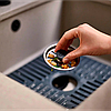 Килимок для мийки зі зливом (30×30 см), SinkShield/Захисна підставка для раковини, фото 3