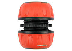 Муфта сполучна швидкоз'ємна YATO для водяного шланга 1/2" /ABS/ (БЛІСТЕР) [12/120]