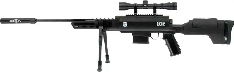 Norica Black OPS Sniper з прицілом 4x32 і сошками