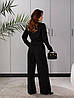 Р-ри 42-52 Елегантний жіночий костюм піджак із прямими брюками, фото 9