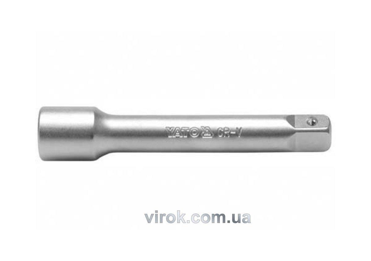 Подовжувач до торцевих головок YATO : квадрат M= 3/8", L= 42 мм [10/100/200]